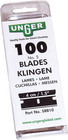 Unger Commercial Safety Scraper Replacement Blades  9     Box Of 100 4-inch High-p