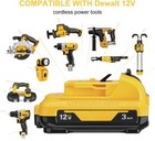 2 Pack For Dewalt Dcb122 2 0ah 12v 12 Volt Max Lithium Ion Battery   Charger