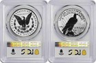 2026-p Morgan And Peace Silver Dollar Reverse Proof Set Pr69 Fs Pcgs Spec Label