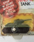 Rare Vintage Nib 1982 Arco Mighty Tufs Mini Wind Up Military Tank Toy New Htf     