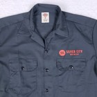 Dickies Silver City Brewery Work Shirt M Ride The Spiral Beer Graphic