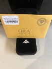 2ct Pear Shaped Moissanite Ring S925  Sterling Silver  Size 9