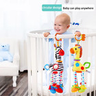 Cute Giraffe Rattle Plush Toys Baby Early Education Accompany Toys Children Sens