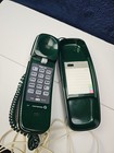 Vtg At t Trimline 210 Touch Tone Push Button Corded Phone Forest Green