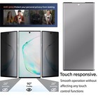 For Samsung Galaxy Note10 note 10 Plus Privacy Tempered Glass Screen Protector
