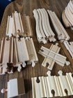 Wooden Train Track Lot 176 Pieces Imaginarium Thomas Brio Hape Ikea Train Cars 