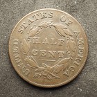 1832        Classic Head Half Cent    Free Shipping C0120