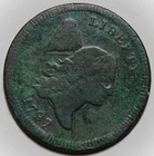 1797 Liberty Cap Half Cent  c-2  - Plain Edge - Us 1 2c Copper Coin