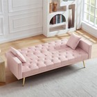 Modern Convertible Sleeper Sofa Bed Living Room Futon Couch Adjustable Recliner