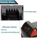 2 Pack Lithium Ion Battery Replacement For Milwaukee Cordless Power Tools