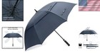 Stylish Automatic Open Golf Umbrella - Windproof  Double Canopy   Lightweight