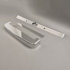 Chrome Front Grille Grill Surround Replacement For Peterbilt 379 Extended Hood