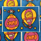 Hot Balloons   Star Transfers 1984 Mark 1 Iron On Scratch   Sniff  5 Sheets