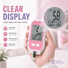 Home Blood Glucose Monitor Kit  50 Test Strips  50 Lancets 1 Blood Sugar Monitor