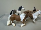 Lot Of Five Schleich Horses Figures