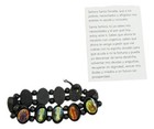 Pulsera Santa Muerte Elastica Proteccion   Imagen C  Oracion