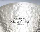 Zildjian 18  45cm K Custom Dark Crash Cymbal K0953 Brand New Open Box Free Ship 