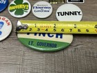 Vintage Campaign Election Political Button Pin Lot Kennedy Finch Tunney Reagan