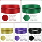 Rainbow Ribbon Set Solid Color Assortment 10 Colors Double Faced Satin Ribbon   