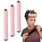 Heatless Curls Overnight Hair Curlers Rollers Set Long Hair Blowout Soft Rod New