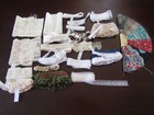 Vtg  Mixed Lace Lot Sewing Craft Journal Doll Remnant Trim Various Styles  size