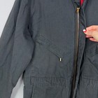 Vintage Walls Coveralls Mens Large Regular Black Insulated Workwear Zero Zone