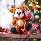 Disney Store Official Mickey Mouse Reindeer Holiday Plush - 15 Inch    