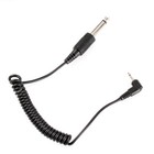2 5mm To 6 35mm Male Flash Pc Sync Cord Spring Coiled Cable Cord For Fs350 Fs520