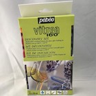 Permanent Glass Paint Stain Kit  Bakable For Superior Bond  12 Pack  20ml