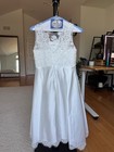 Jj s House Gisel A-line Bow Flower Girl Or First Communion Dress Size 14 Girls
