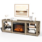 70  Fireplace Tv Stand With Electric Fireplace For 70 In Tv Entertainment Center
