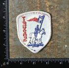 Vintage Texas Cowboy Horse State Flag Travel Souvenir Sew-on Patch Tx 1970s