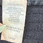 Vtg Black Sequin Mini Skirt Ruffle Hem Satin Waist Large Usa Party Glam Y2k