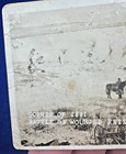 Original 1892 Photo Wounded Knee Massacre Cannon Sioux Camp Native American