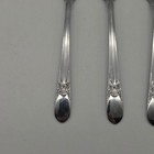 Set Of 4 International Silver Wm Rogers Beloved 1940 Silverplate Salad Forks