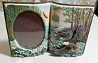 Animal Tm Bald Eagle Picture Frame Scenery Open Book Shape 3  X 5  Photo Resin