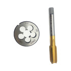 Tap   Die Set 1 2 -28 New 1 2-28 Gunsmithing  Tin Coated Rh Thread For 1 2 -28