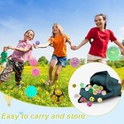 50 Pack Bouncy Balls - Assorted Colorful Mixed Pattern High Bouncing Balls  27 