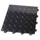 Flooringinc Nitro Diamond Interlocking Garage Floor Tiles 12  X 12   Bulk Pack