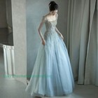 New Evening Formal Party Ball Gown Prom Bridesmaid Acting Host Dress Lat061