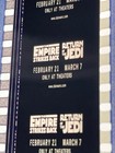 35mm Feature Film Combo Preview  empire Strikes Back     return Of The Jedi 