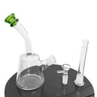 Hookah Water Pipe Glass 7 Inch Classic Beaker  Water Filter Bong