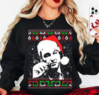 Ugly Xmas Sweatshirt  Ugly Sopranos Christmas Sweatshirt  Funny Xmas Pass S-5xl