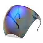 Fashion Colored Coated Protective Face Mask Anti Fog Goggles Uv Protection