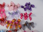 50 Fancy Dog Pet Child Baby Grooming Bows Color Variety 2 Sizes Lot   09