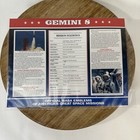 Gemini 8 Armstrong Nasa Space Mission Crew Patch Emblem Info Card  Willabee Ward
