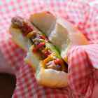 Japan Fake Food Hamburger - Half Eaten Replica Display Prop - Realistic Handmade