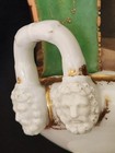 Pr Porcelain Mantle Vases  Urns  Empire Classical Vieux Old Paris  4 Scene  10 t