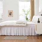 Meila Wrap Around Elastic Bed Skirt For  Assorted Colors   Sizes