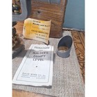 David White Builder   s Dumpy Level Survey Transit W  Wood Case Manual   Accs 
